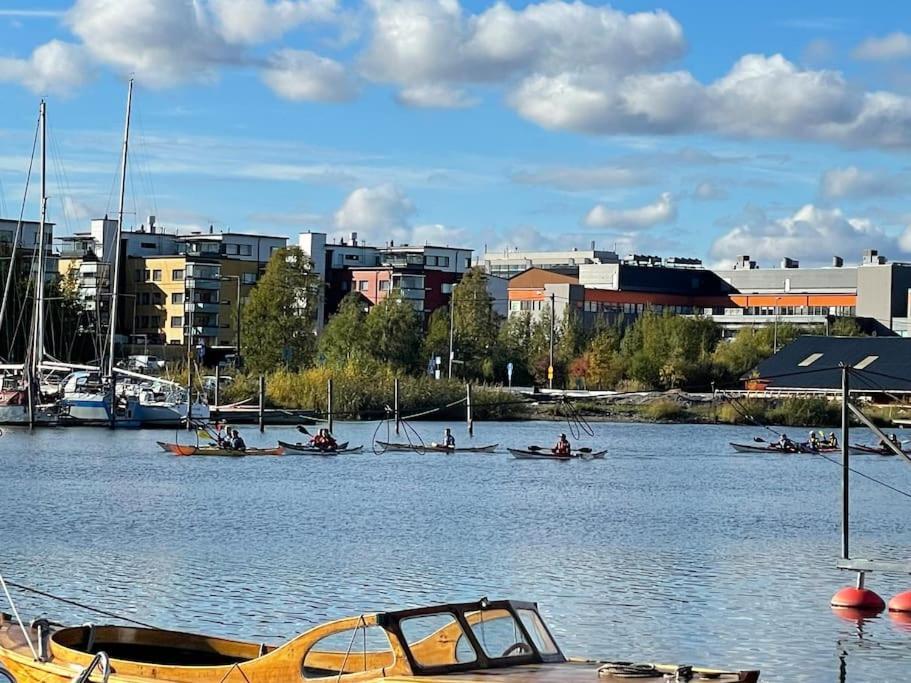 Porvoon Helmi Viehattava Asunto Joen Rannassa Exterior foto